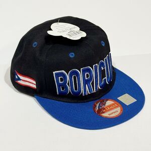 BORICUA Embroidered Hip hop Snapback Adjustable Baseball Cap Hat